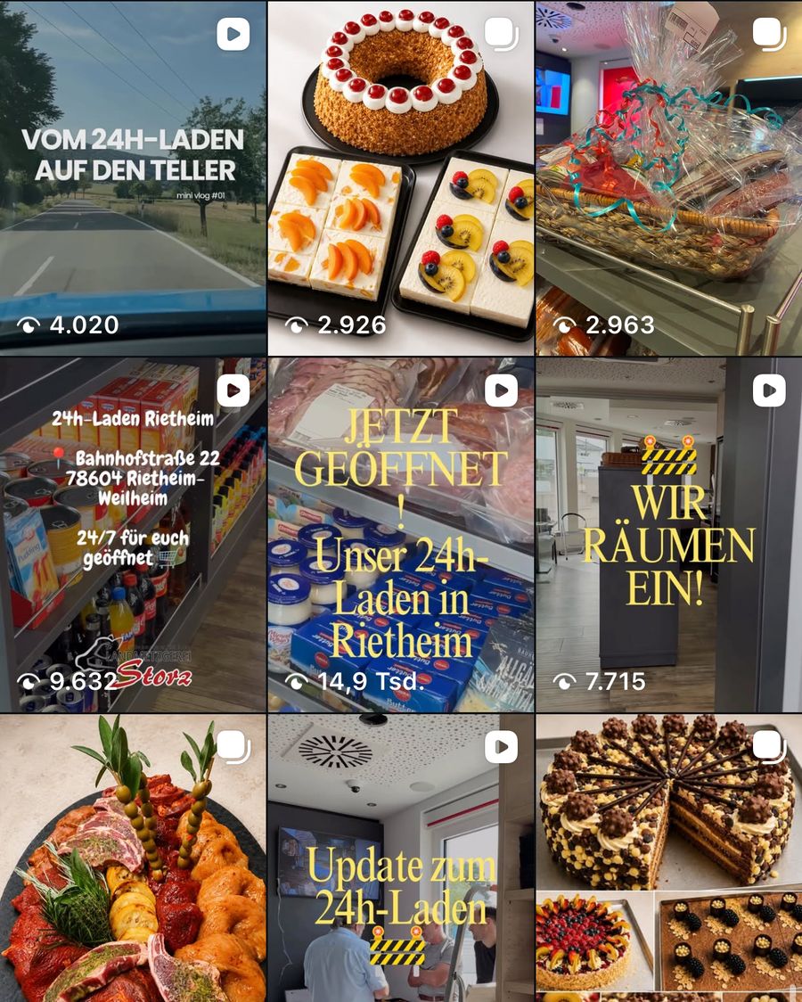 Weitere Beiträge: 24h-Laden-Serie, Kuchenplatten, Präsentkorb, Grillplatte
